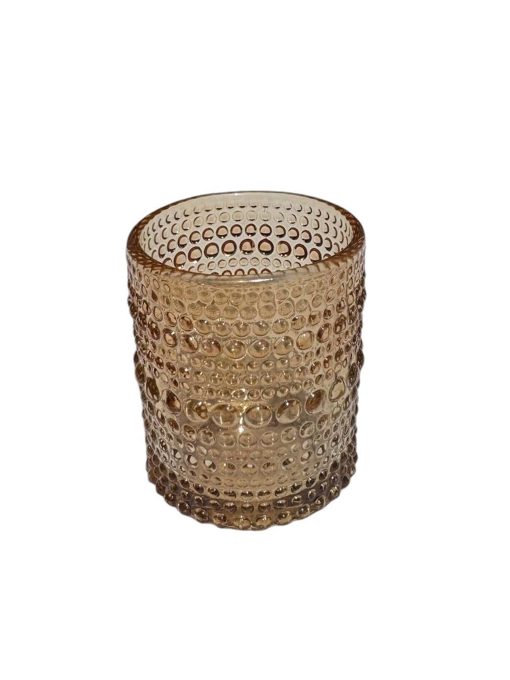 ET Etched Glass tealight holder