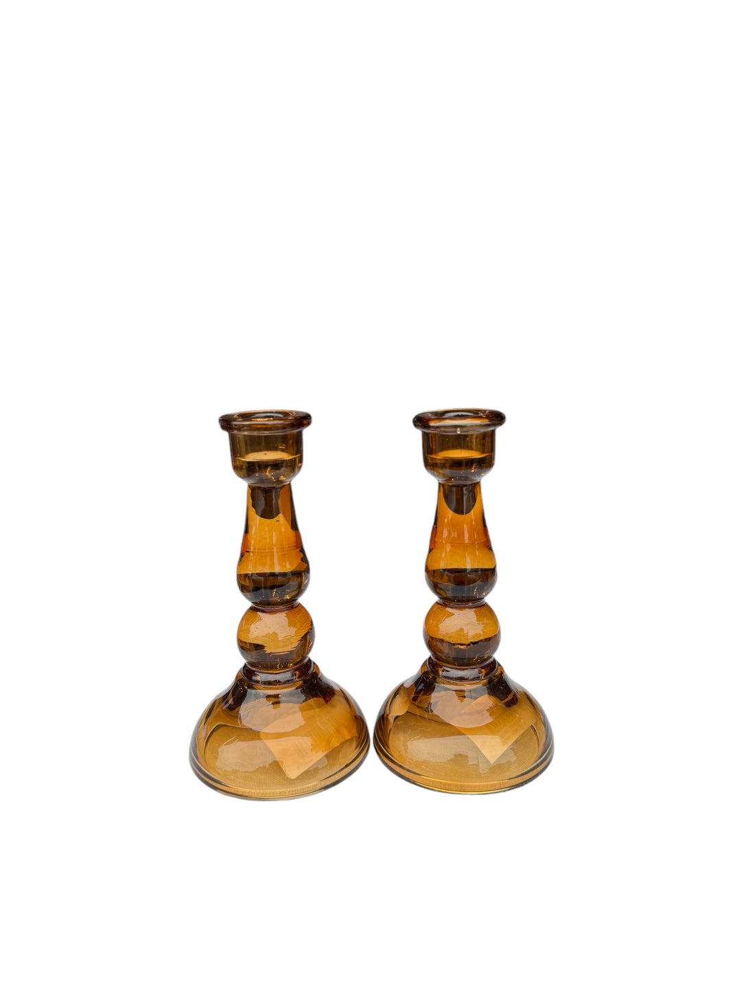 DW Glass Taper Candle Holder