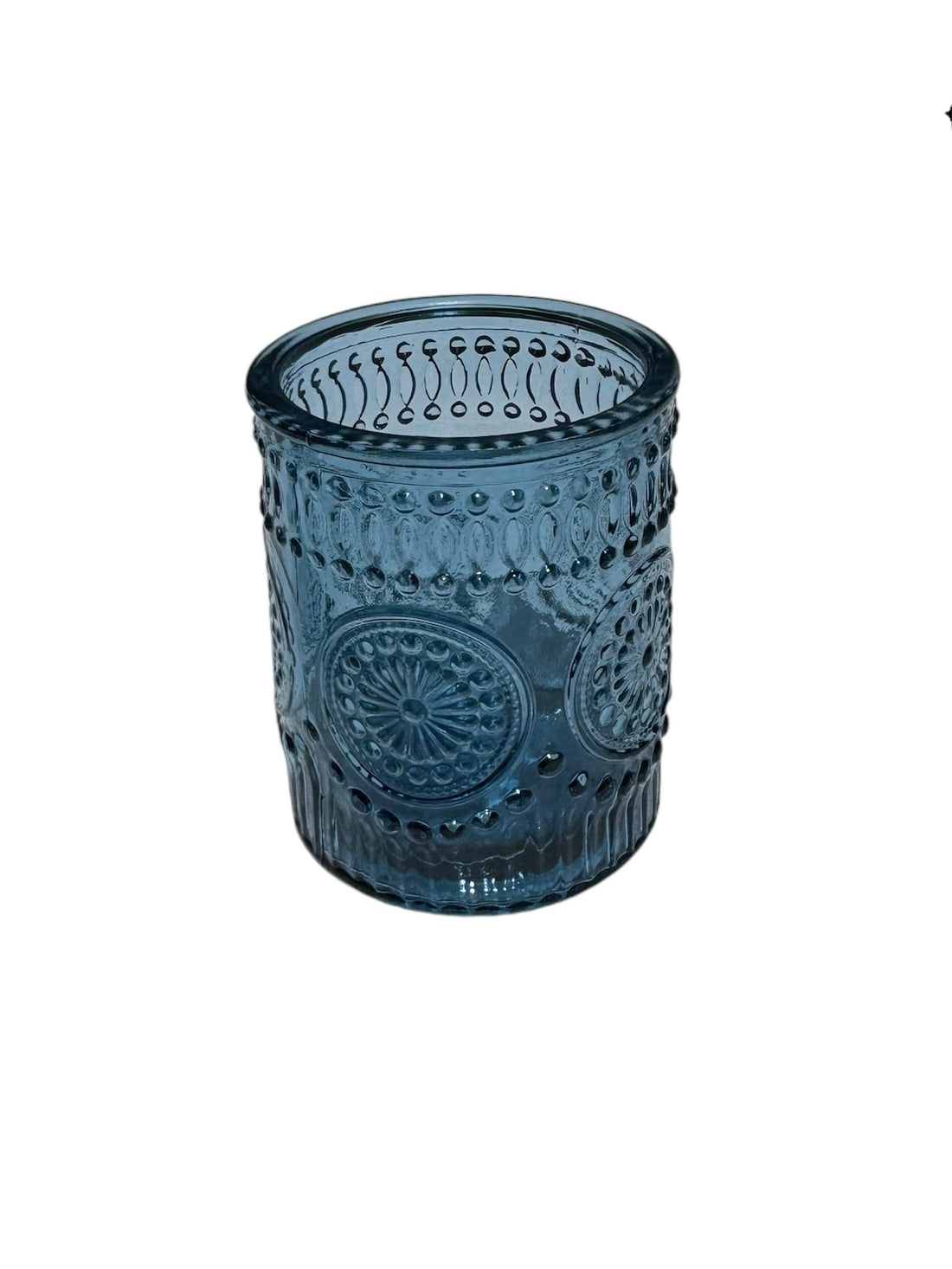 ET Etched Glass tealight holder