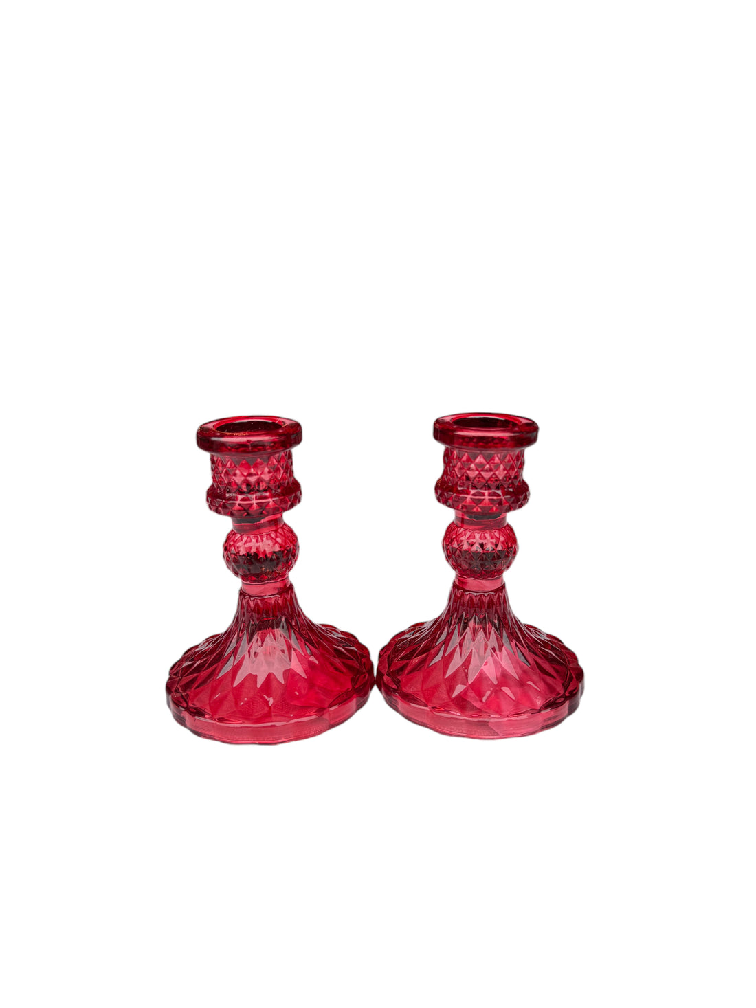 DW Glass Taper Candle Holder