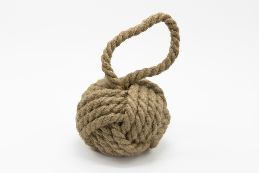 Jute Knot Doorstop