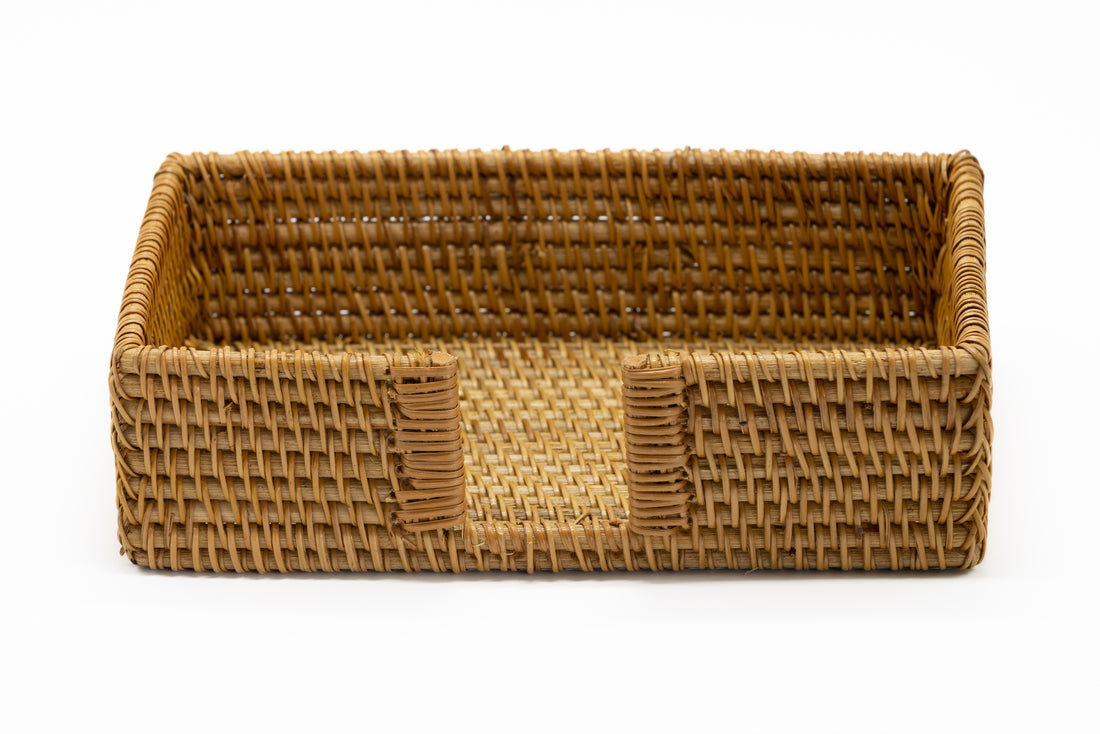 Rattan Rectangular Napkin Holder