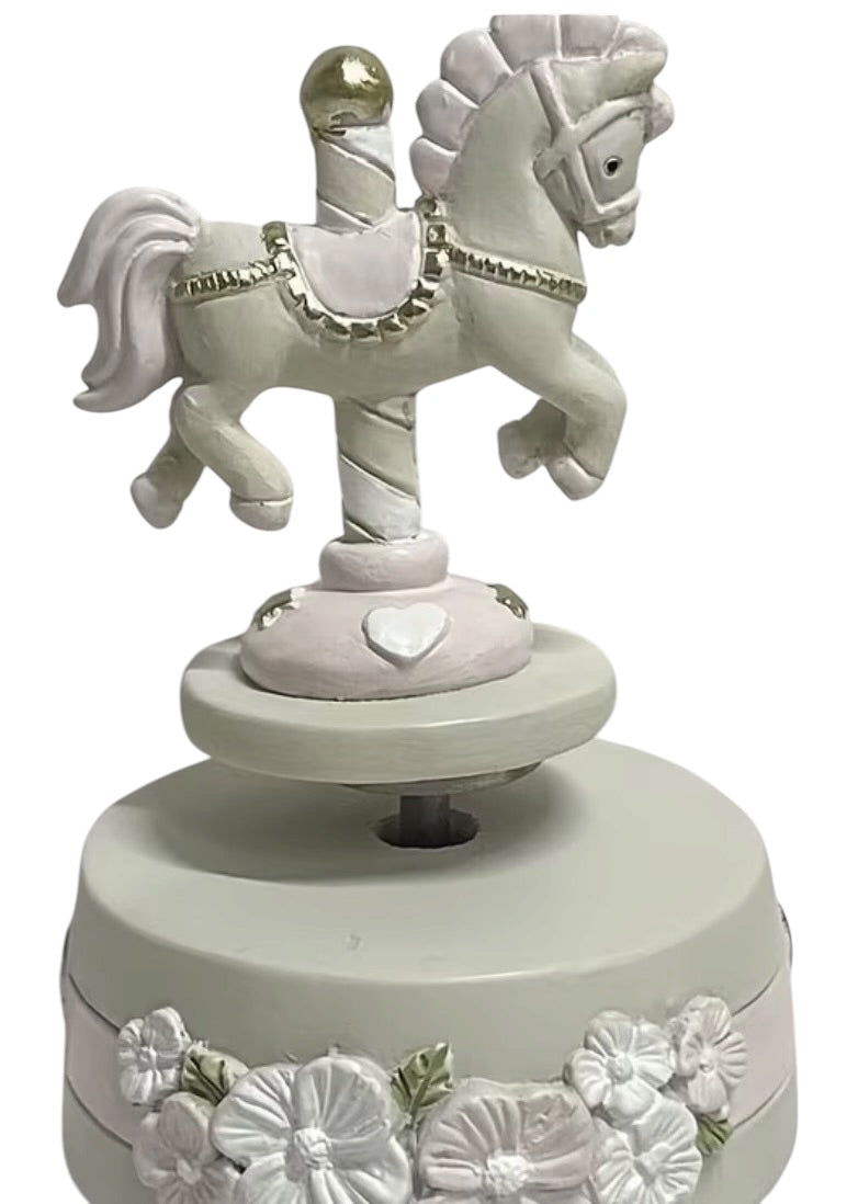 BT Vintage Carousel Music Box