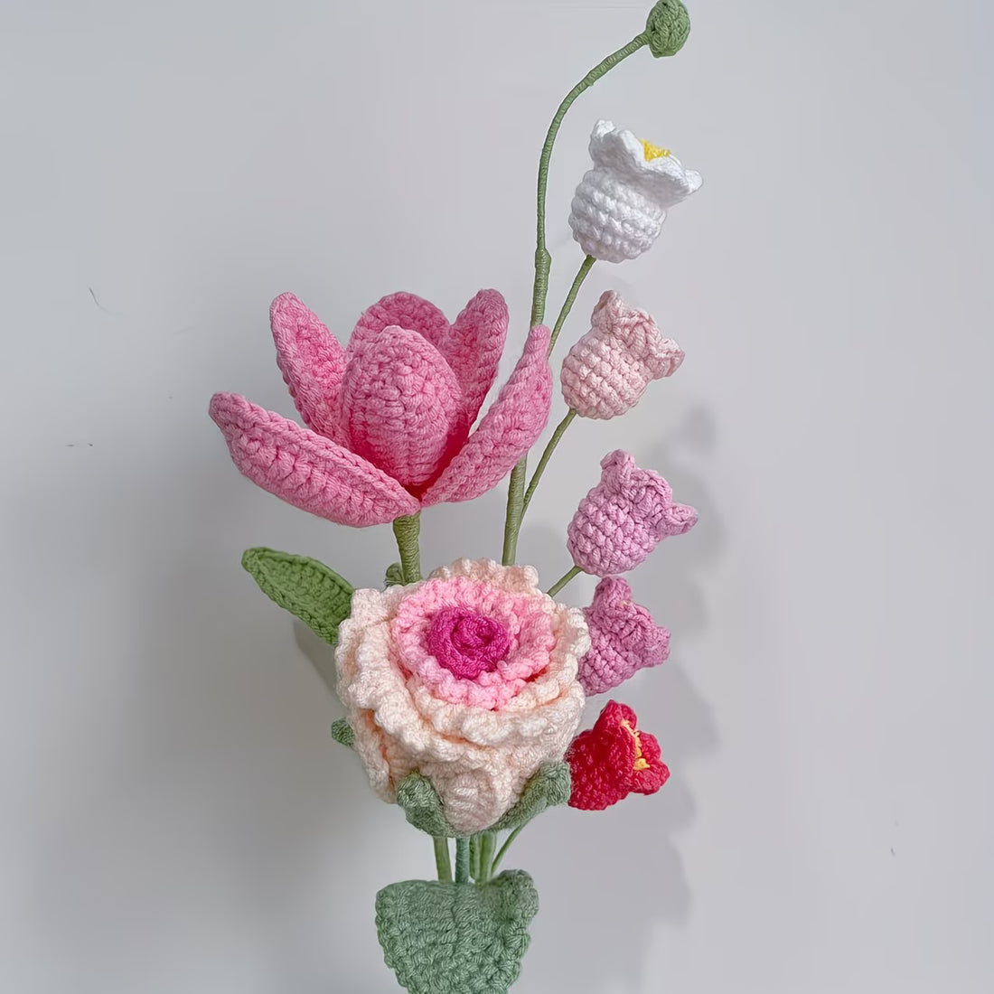 BT Little ray of sunshine Hand crochet flower