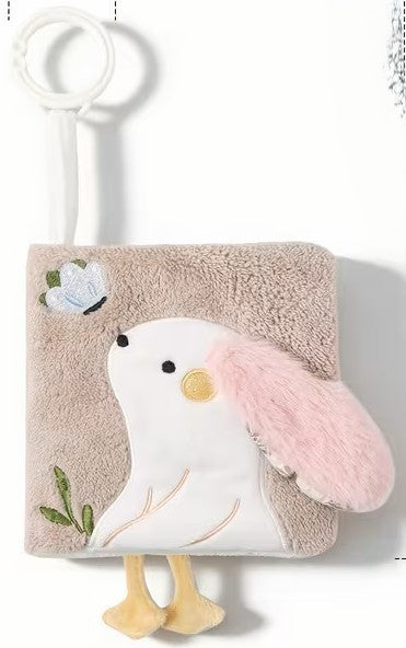 BT Crunchy, squeaky fabric animal book