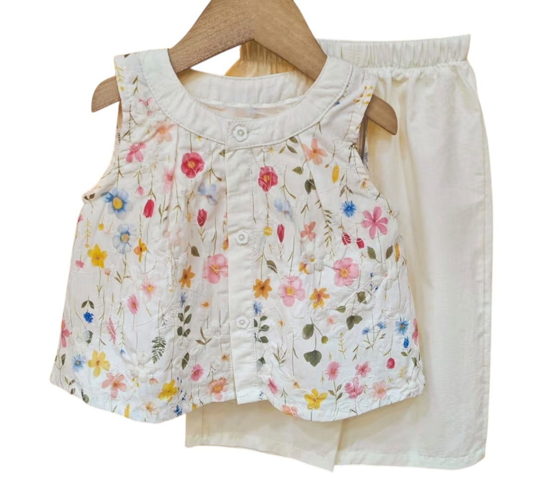 BT S2 Cotton culottes swing top