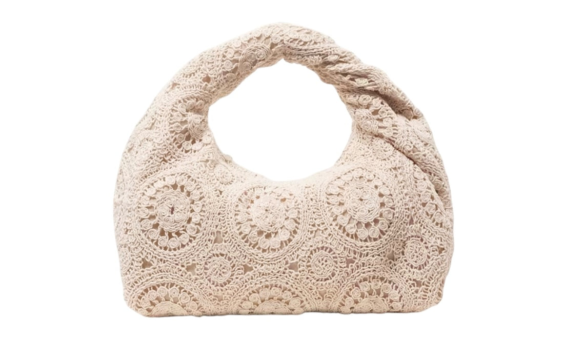 FET Crochet Raffia resort bag