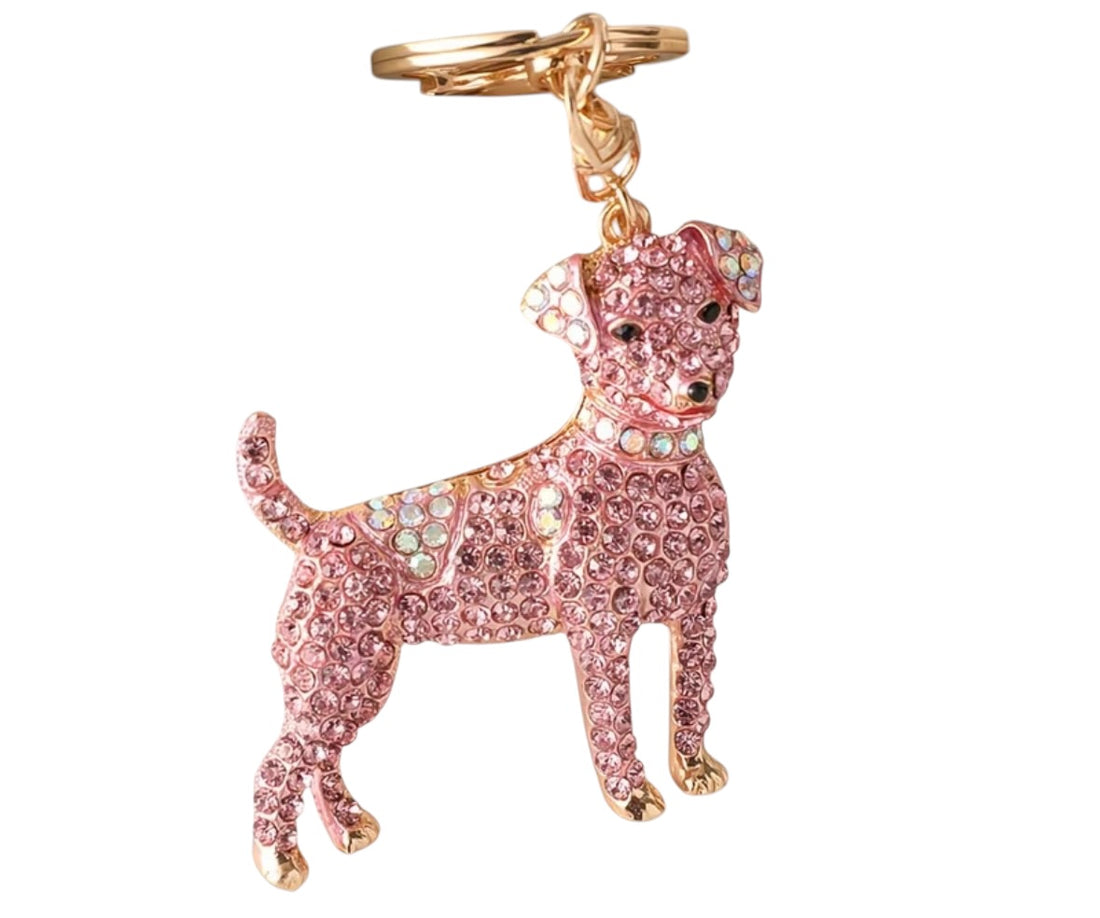 BT Rhinestone keyring/backpack dangle