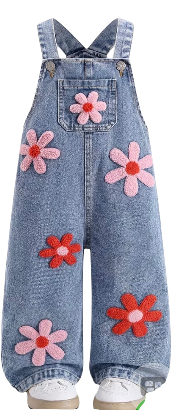 BT Denim daisy dungarees