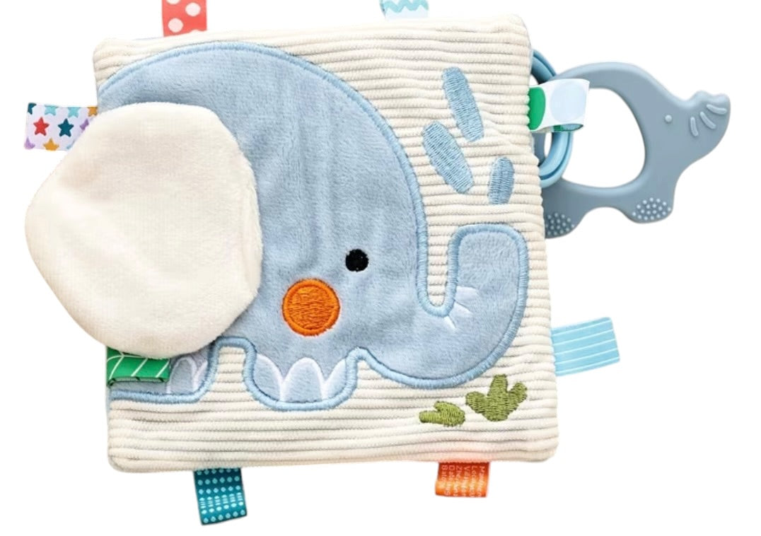 BT Crunchy, squeaky fabric animal book