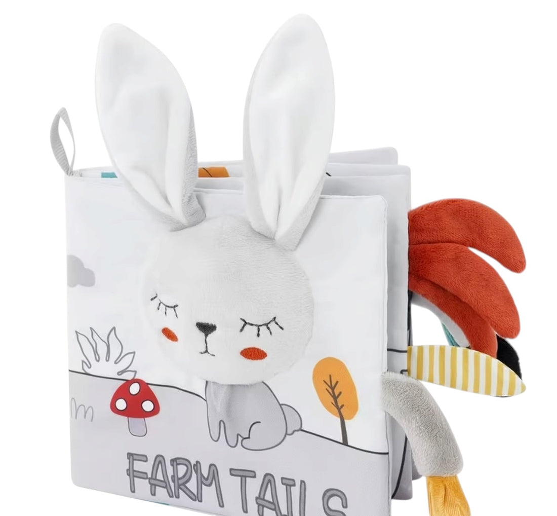 BT Crunchy, squeaky fabric animal book