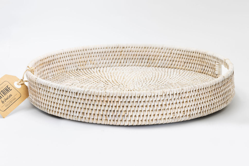 Rattan Tray Round