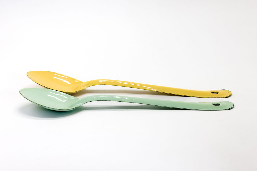 Enamel Serving Spoon