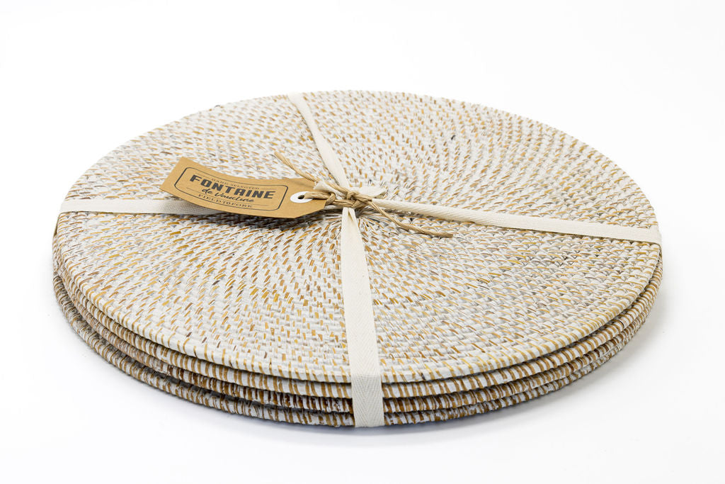 Rattan Round Placemat