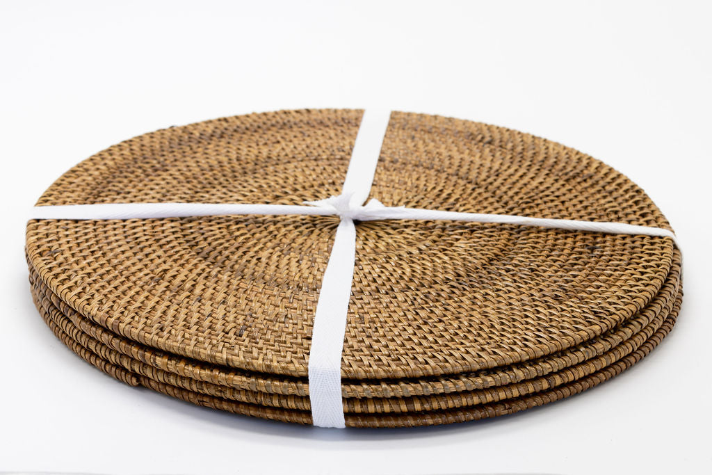 Rattan Oval Placemat