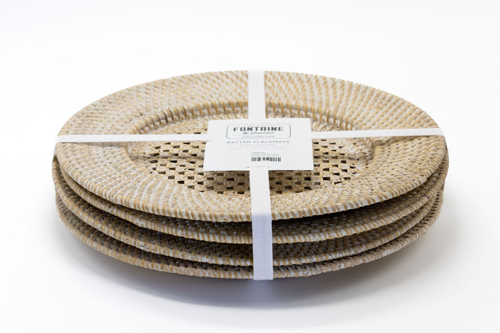 Rattan Charge Plate