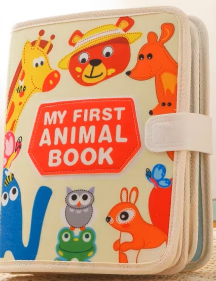 LI Felt busy book - for fine motor development