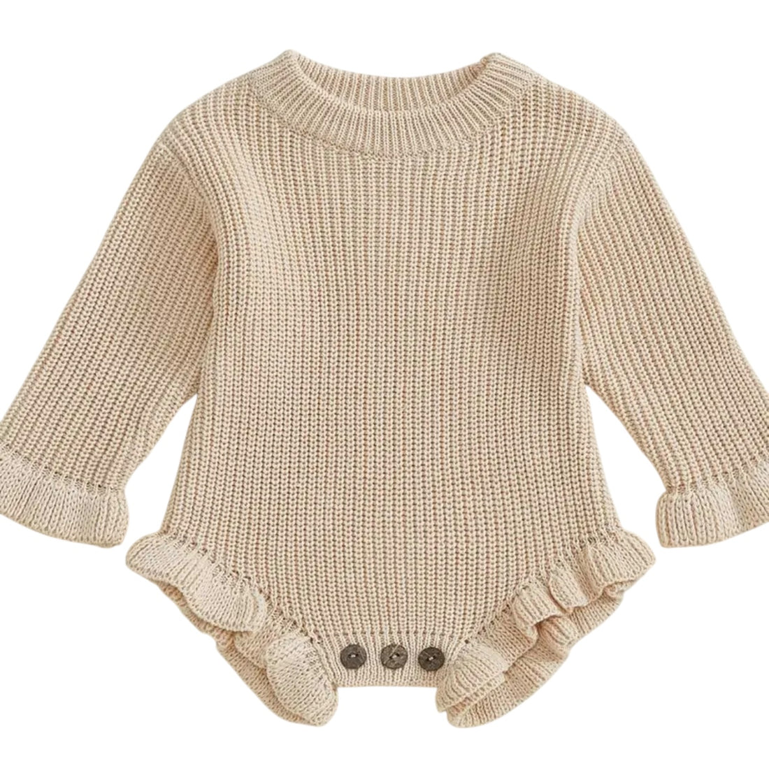 BT 100%cotton ribbed onesie/romper