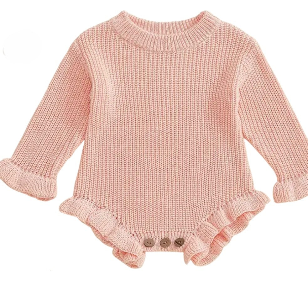 BT 100%cotton ribbed onesie/romper