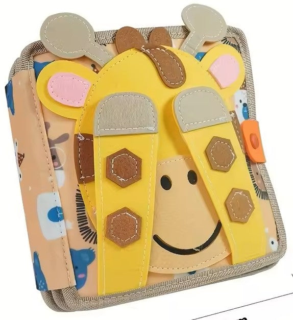 LI Felt busy book - for fine motor development