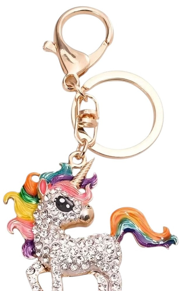 BT Rhinestone keyring/backpack dangle