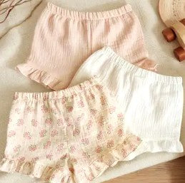 BT S3 Cutie Patootie cheesecloth shorts/culottes