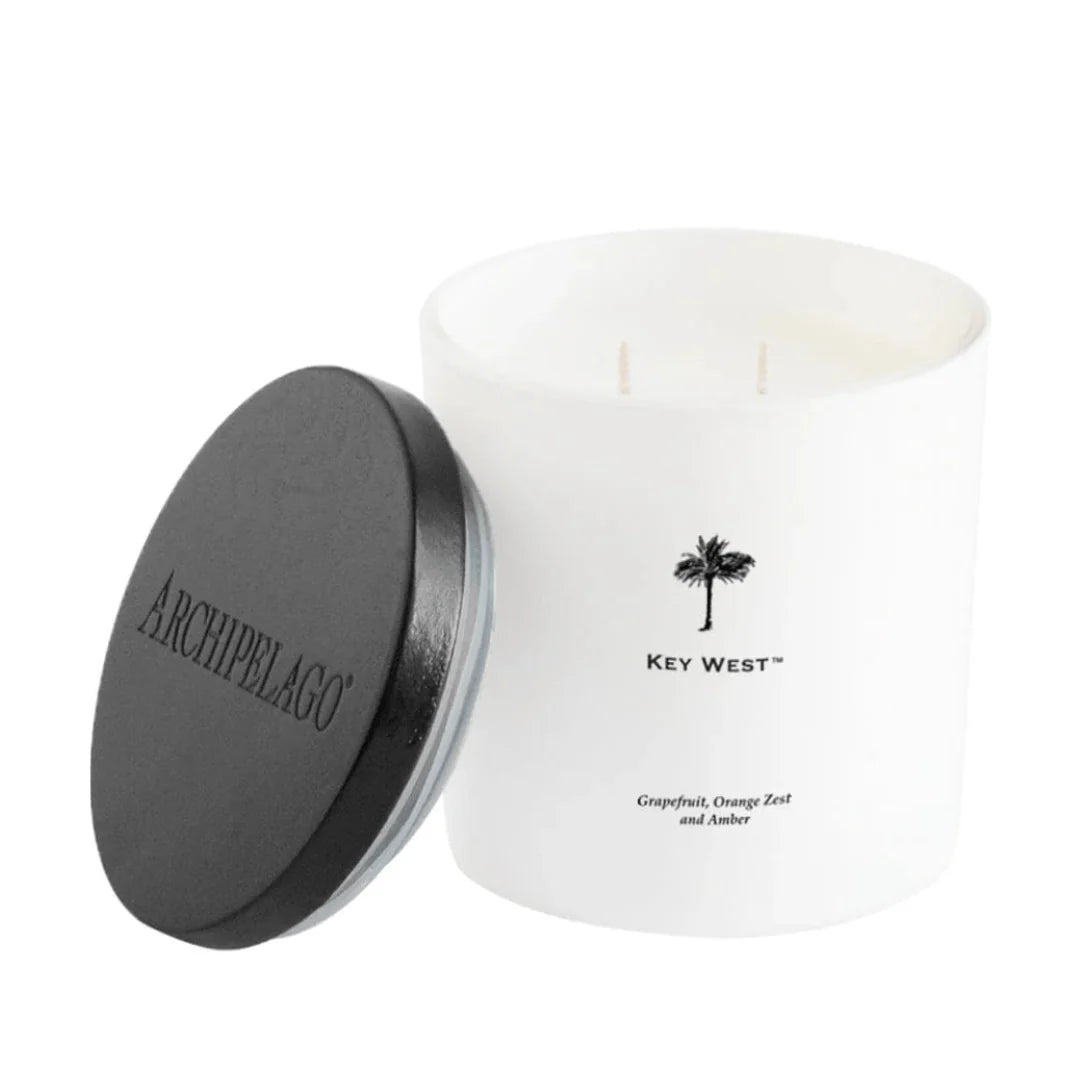 DW 2wick Archipelago candle w/lid