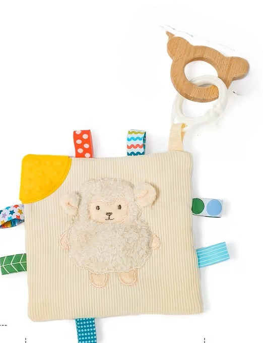 BT Crunchy, squeaky fabric animal book