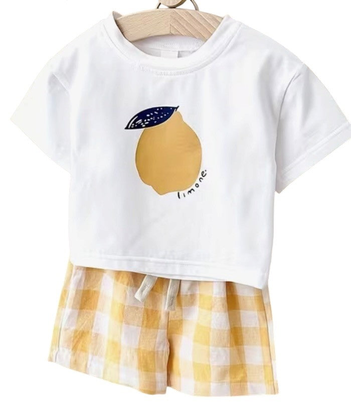 BET check short tshirt
