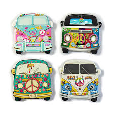 WS Leroy ceramic combi coaster set4