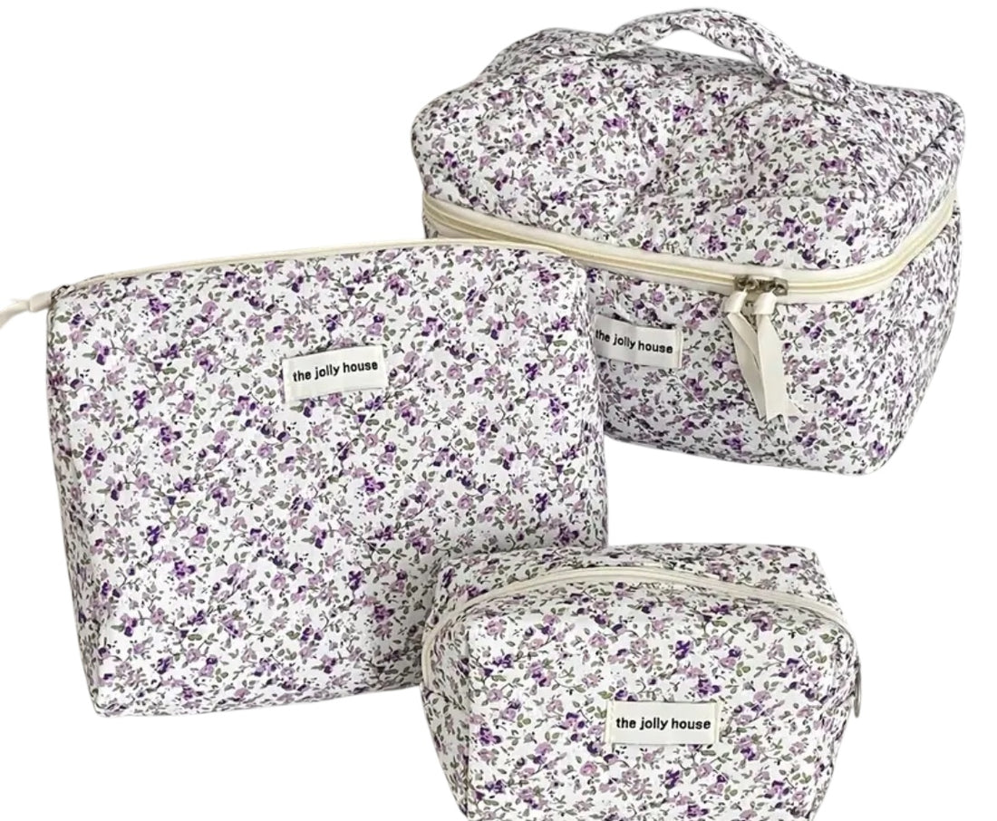 FET Set3 Fabric cosmetic/toiletry bags