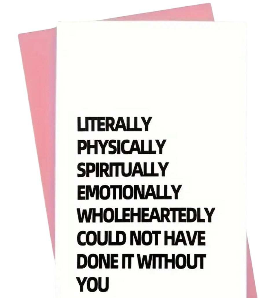 FET Greeting card new