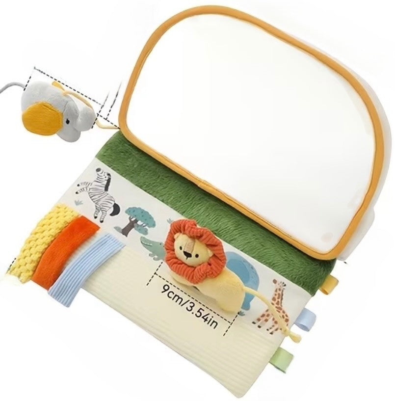 BT Interactive soft toy for playmat with mirrow