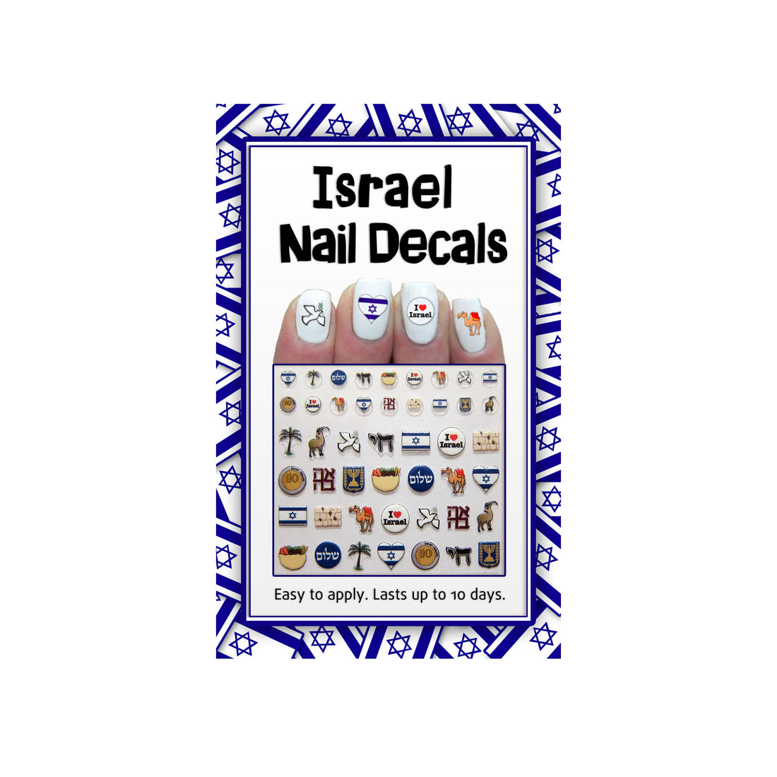 RL Israel Nail Decor