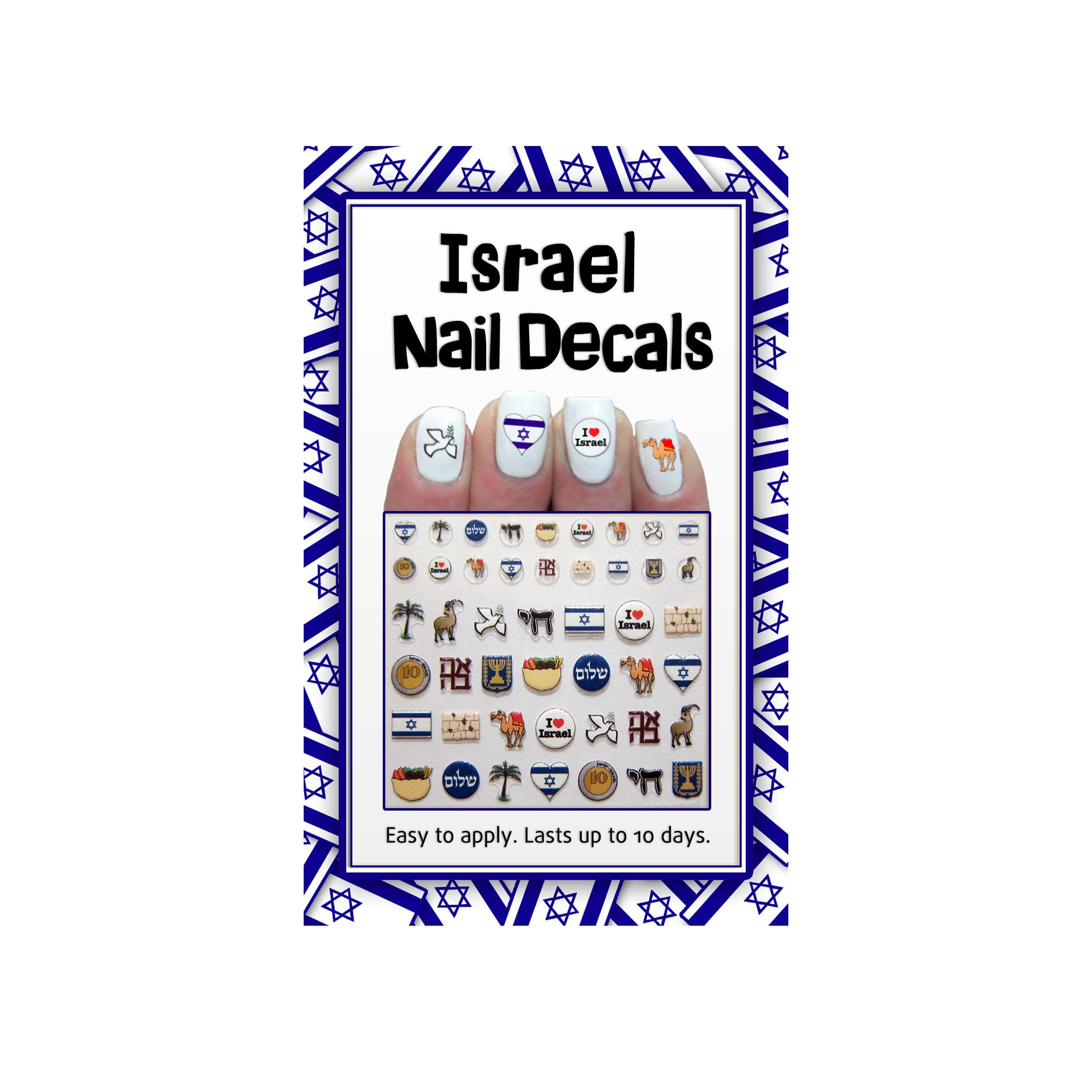 RL Israel Nail Decor