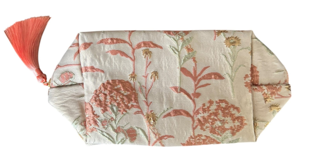 FET Embroidered make up bag