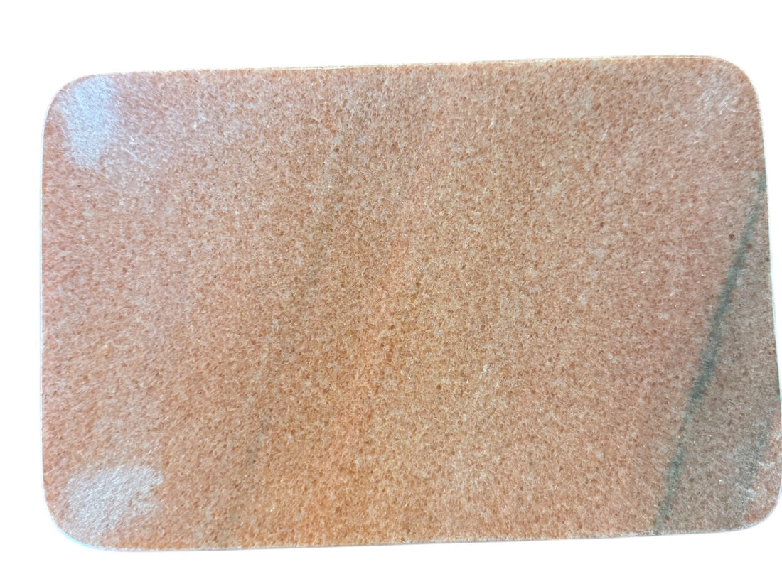 DN marble rounded edge rect tray