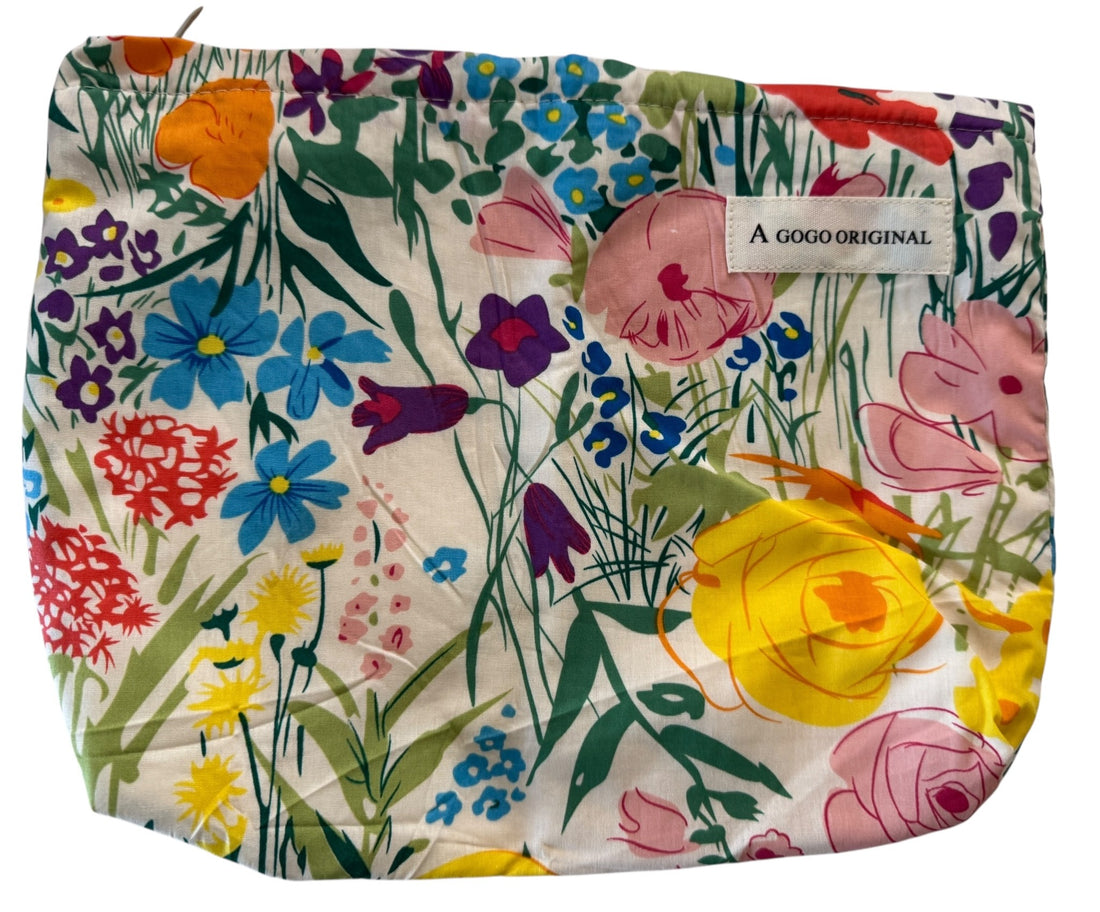 FET Embroidered make up bag