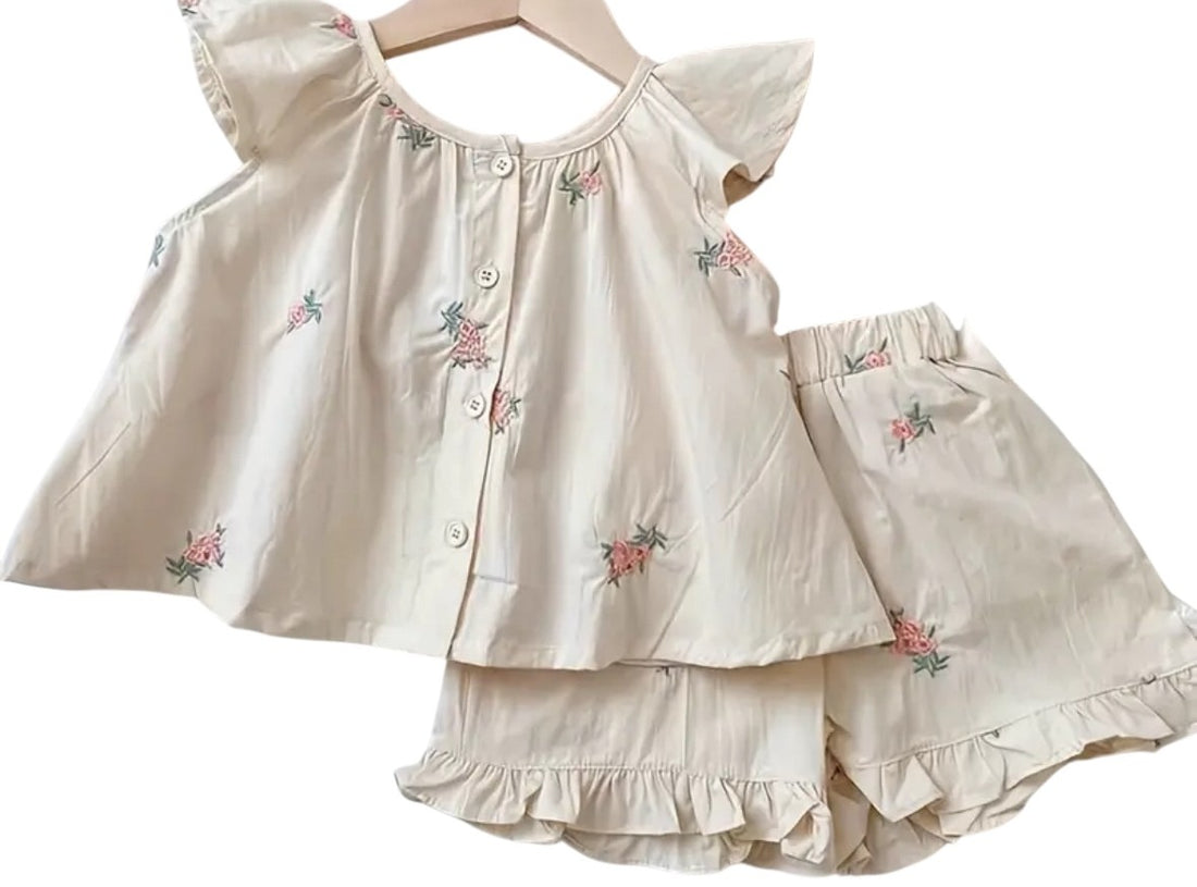 BT Cotton Girl top shorts