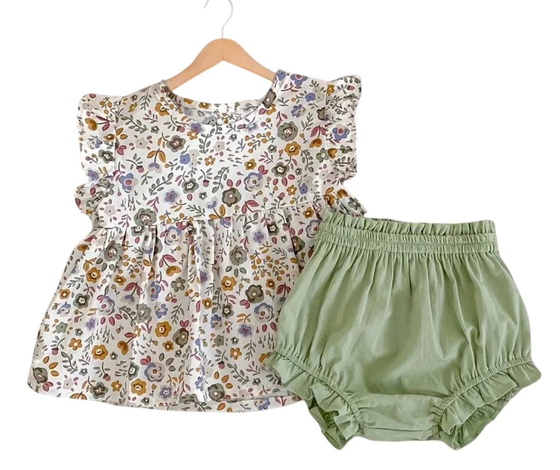 BT Cotton Girl top shorts