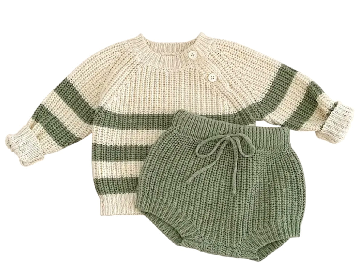 BT 100% cotton knit shorts jumper