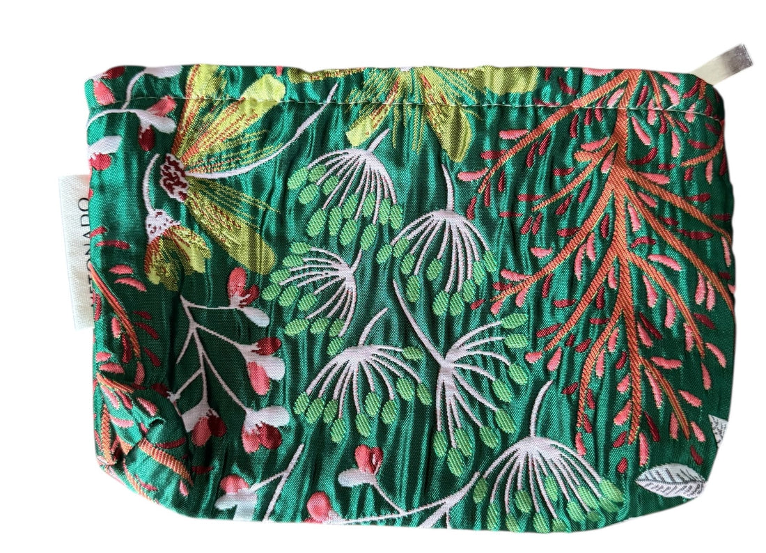 FET Embroidered make up bag