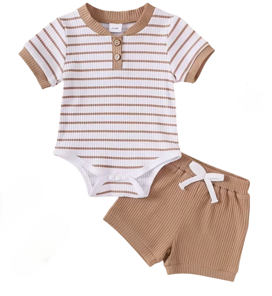 BT S2 Striped polo boys shorts