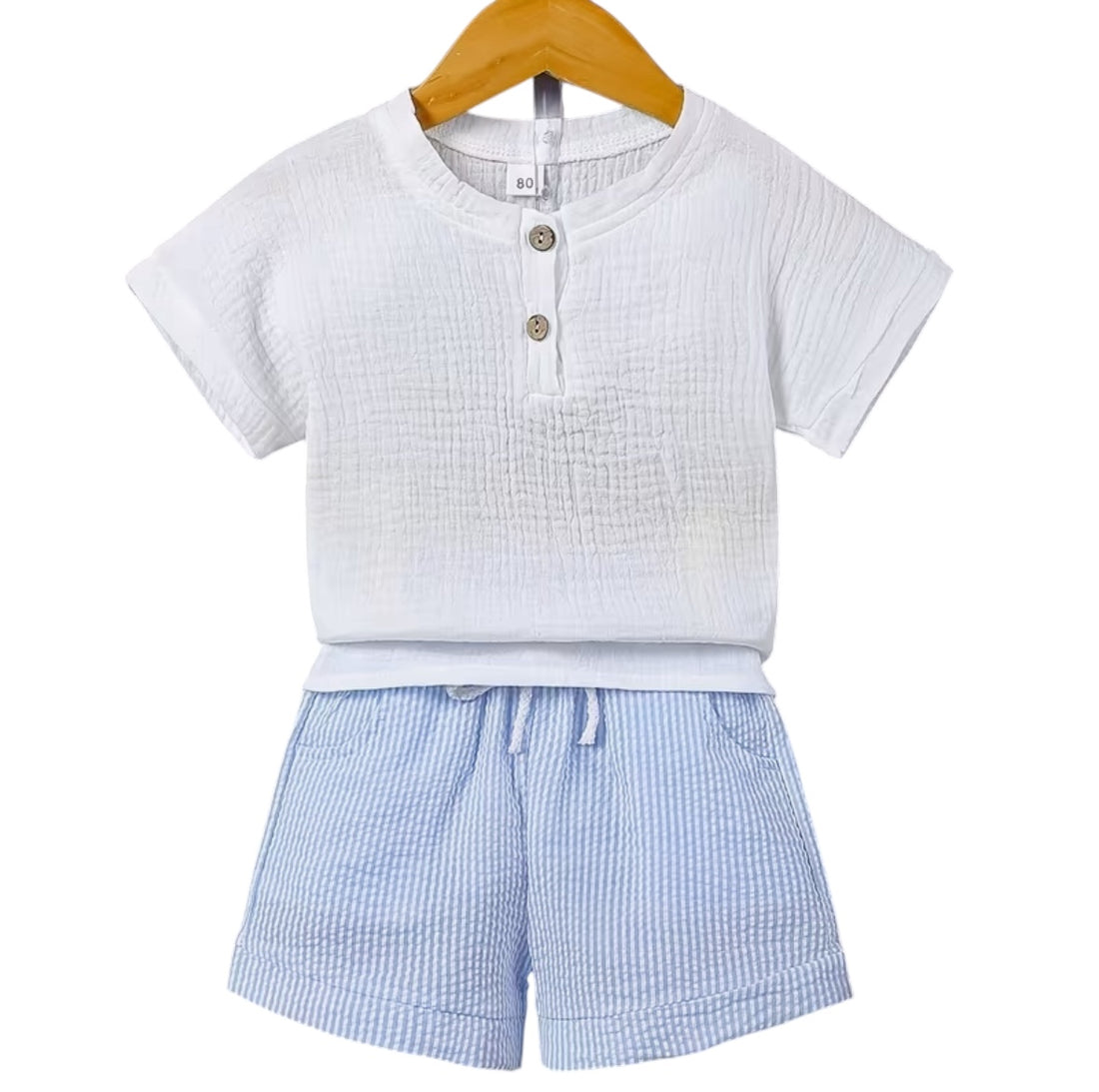 BT S2 Boy cheesecloth short shirt