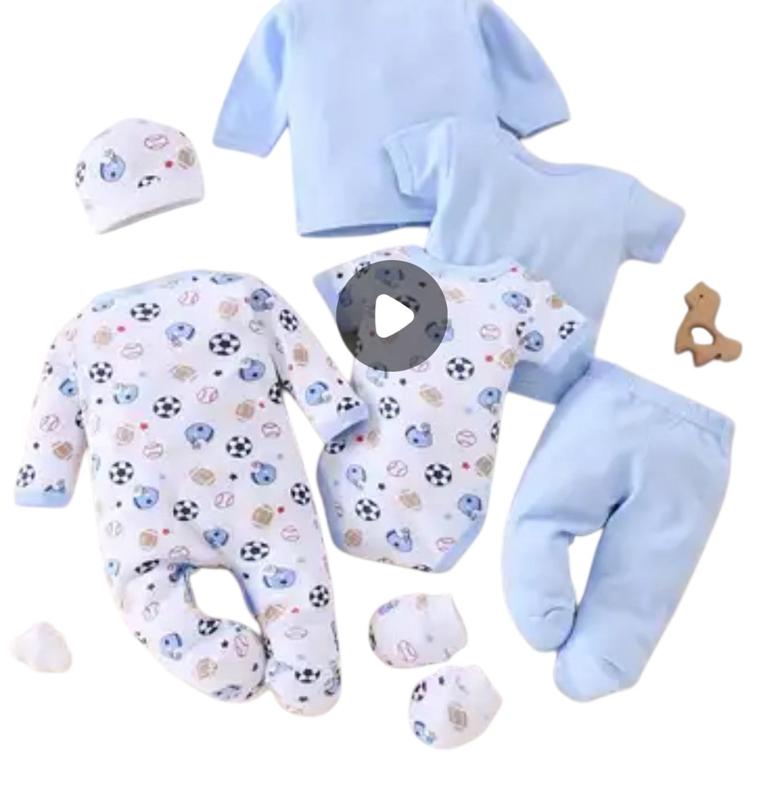 BT 9p 100% cotton set - all you need