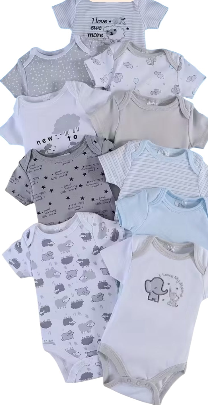 BT S5 Cotton boys babygro