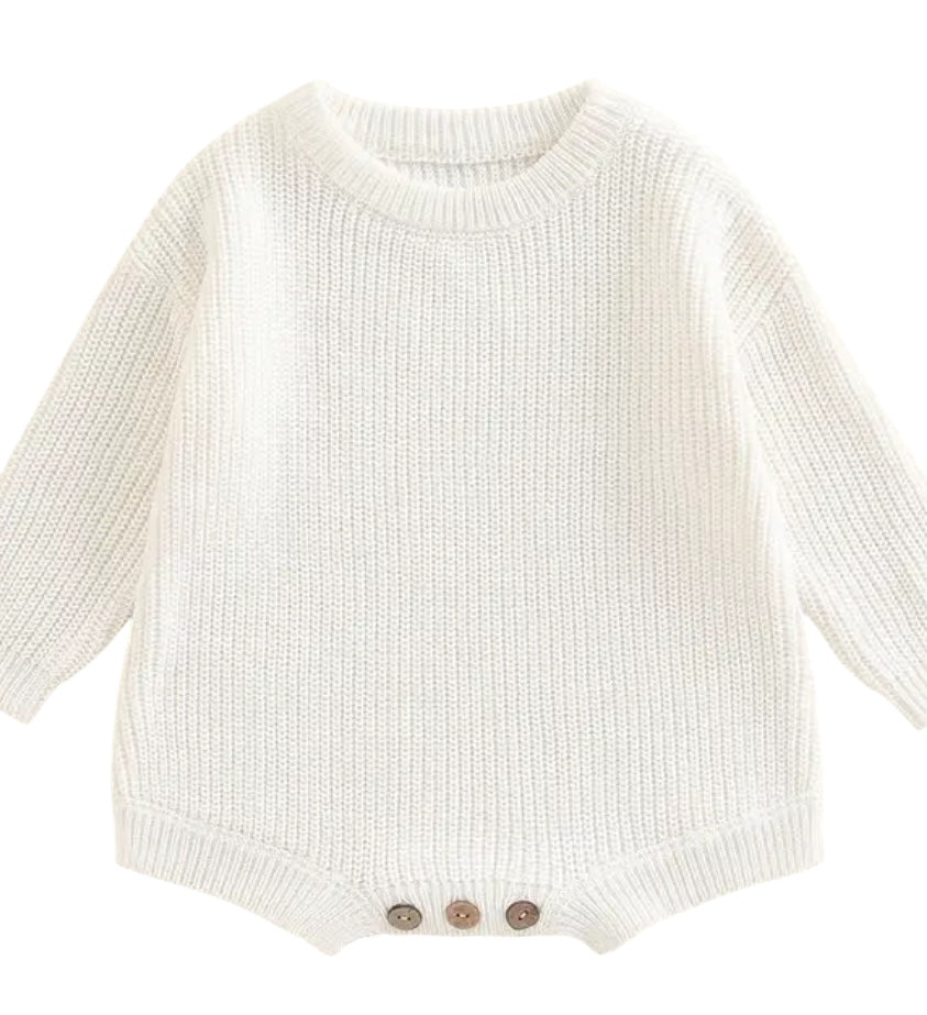 BT 100%cotton ribbed onesie/romper