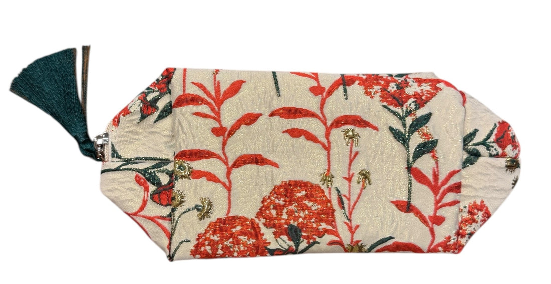 FET Embroidered make up bag