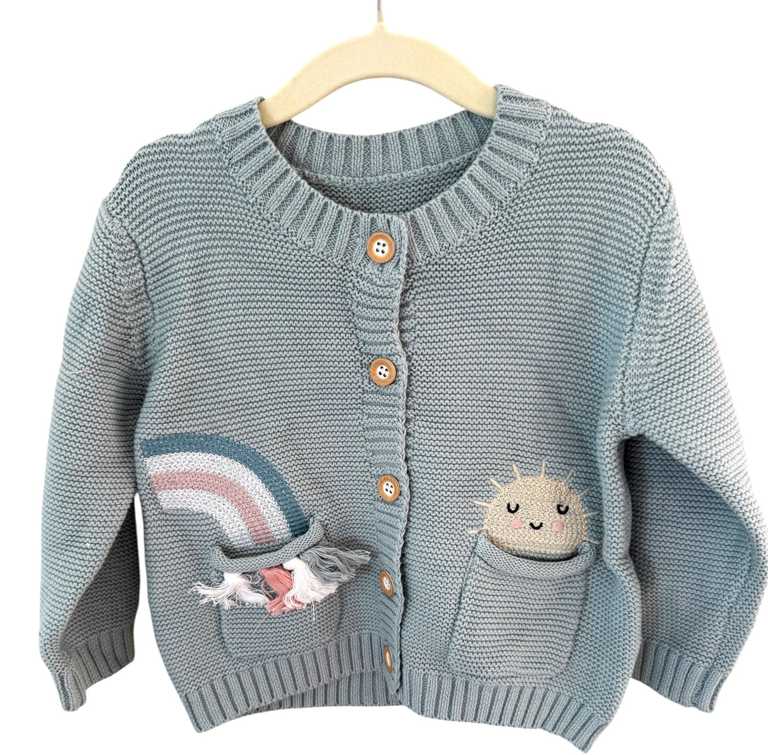 ET 100% cotton cardi