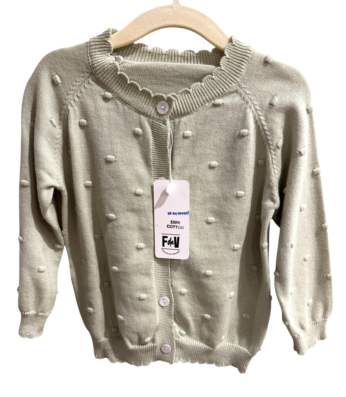 BT Spring cardi 100%cotton